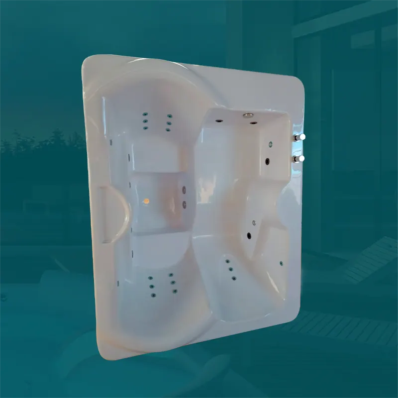 Spa Quadrado Cancun COMPLETO com hidro em acrílico