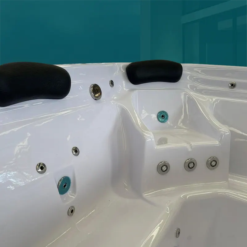 Spa quadrado charlote Completo com hidro em acrílico