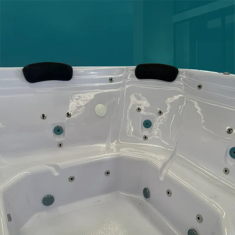 Spa quadrado charlote Completo com hidro em acrílico