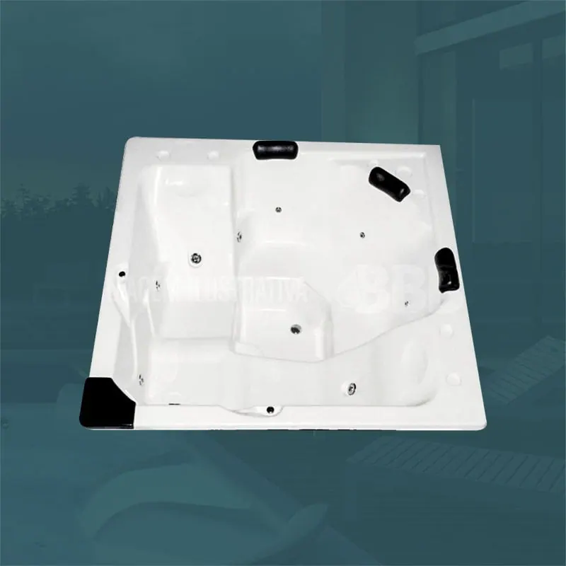 Spa Quadrado Itacaré COMPLETO com hidro em acrílico