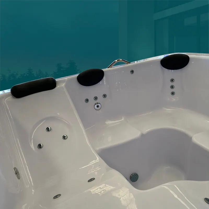Spa Quadrado Napole COMPLETO com hidro em Acrílico