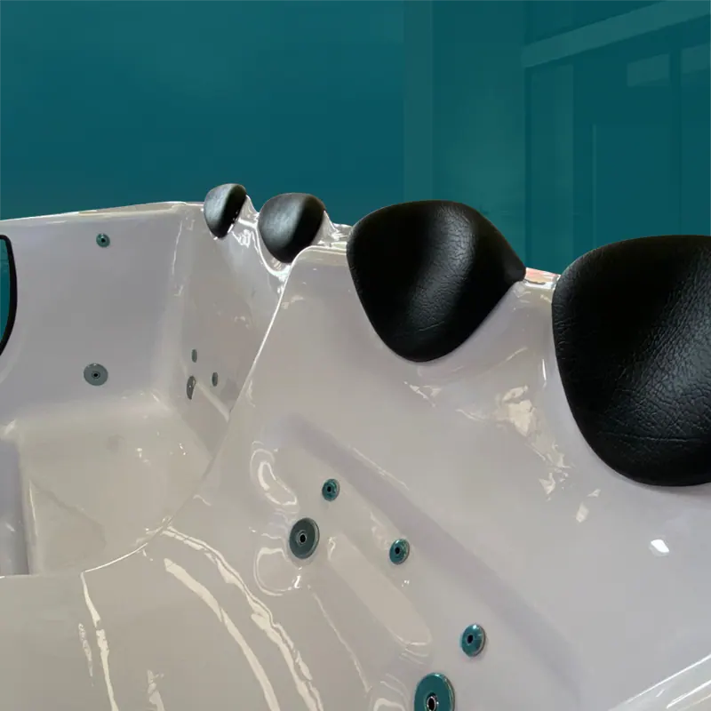 Spa Quadrado Vitória COMPLETO com hidro Em Acrílico