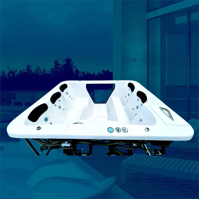 Spa Retangular Acquaview COMPLETA com Hidro em Acrílico
